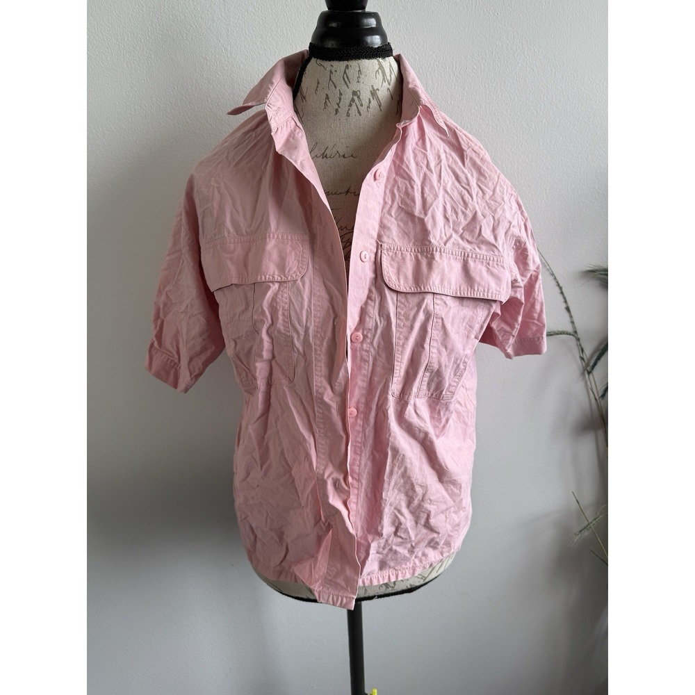 Vintage Christian Dior Button Up Dress Shirt SIZE Medium